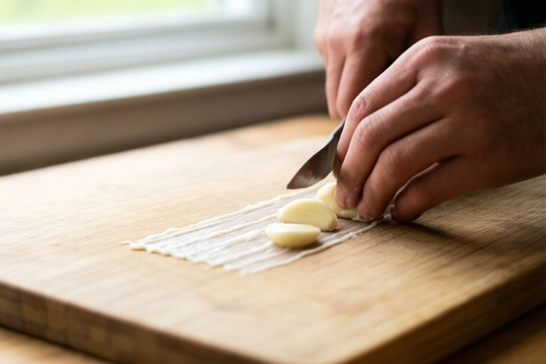Step 5: Separate any pieces that stick together visual for Garlic Cloves, Garlic Paste, and Garlic Powder Explained