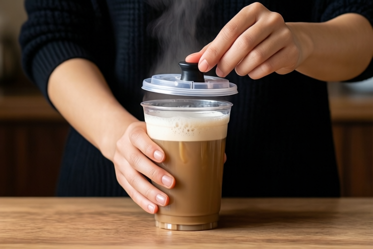 Step 3: Step 3: Steep with Lid On visual for French Press Coffee: Variables That Matter and How to Adjust